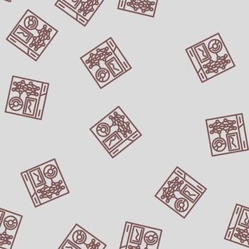data visualization chart deep learning line seamless pattern vector