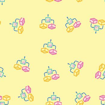 training data machine learning seamless pattern vector