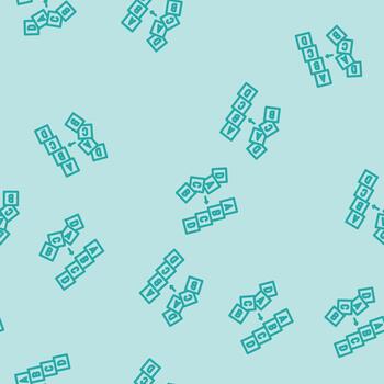 sorting algorithm line seamless pattern vector