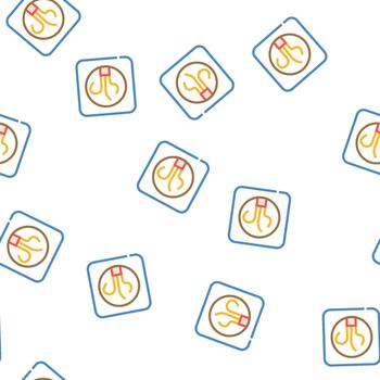 wire socket seamless pattern vector