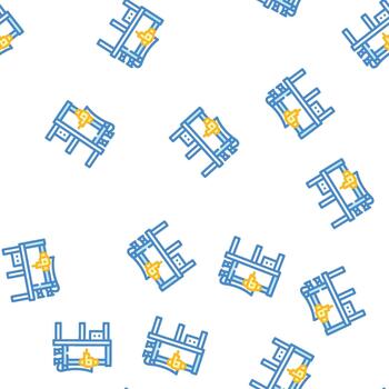 pattern sewing machine seamless pattern vector