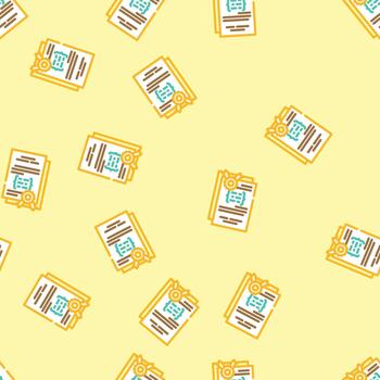 software licensing seamless pattern vector