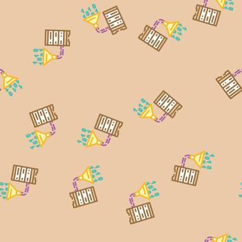 data integration database seamless pattern vector