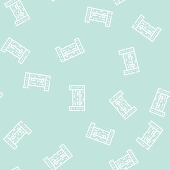 composter solid waste line seamless pattern vector