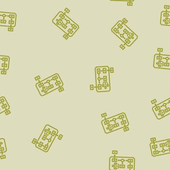 algorithm big data line seamless pattern vector