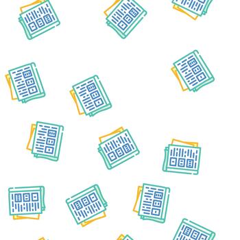 tutorial book seamless pattern vector