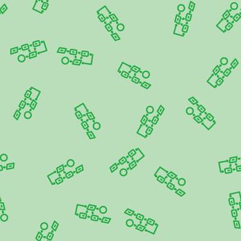 apriori algorithm line seamless pattern vector