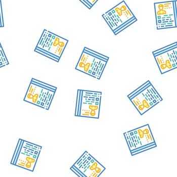 actor casting seamless pattern vector