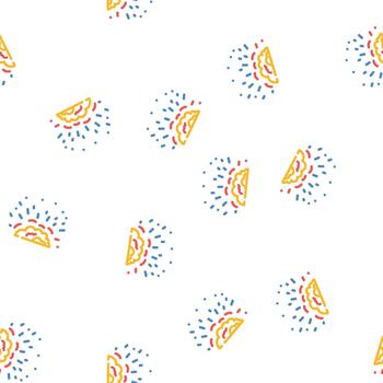 explosion fire seamless pattern vector