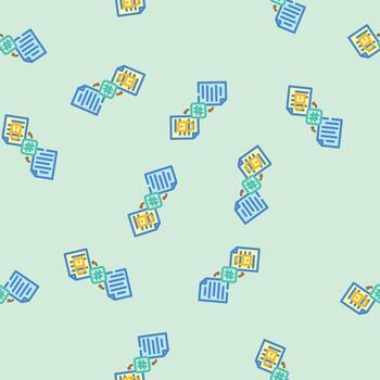 hash algoritmo sin costura modelo vector