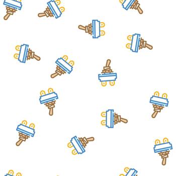 toggle switch seamless pattern vector