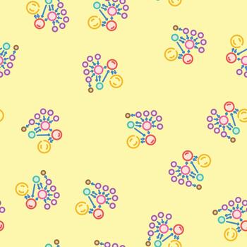 pagerank algorithm seamless pattern vector