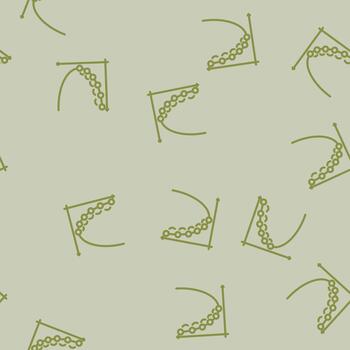 gradient descent algorithm line seamless pattern vector