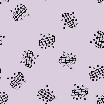 support machine svm algorithm line seamless pattern vector