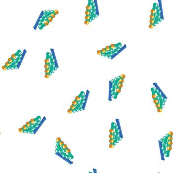 algorithm data science isometric icon variants seamless pattern vector