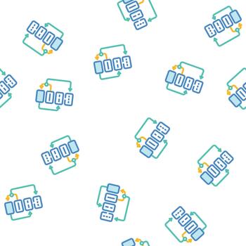 algorithm planning seamless pattern vector