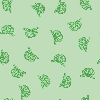 api connection cloud edition computing line seamless pattern vector
