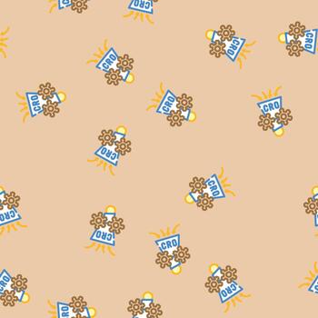 conversion rate optimization cro seamless pattern simplified vector