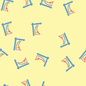 overfitting warning forms machine learning seamless pattern vector