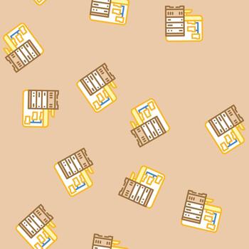 data archiving database seamless pattern range vector