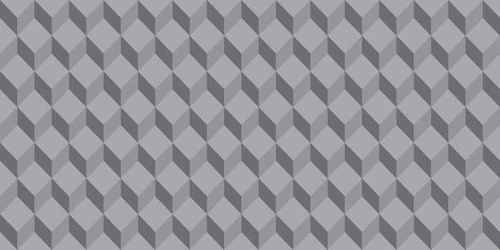 Geometric Cube Pattern Background vector