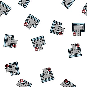 laptop program seamless pattern vector