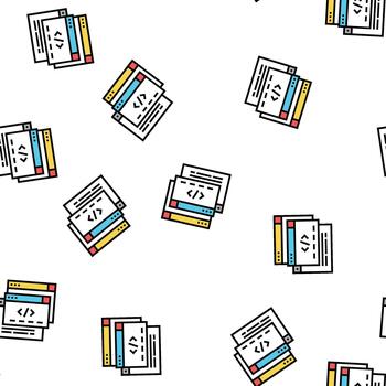 código ventanas sin costura modelo vector
