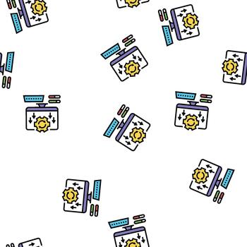 computer optimize seamless pattern vector