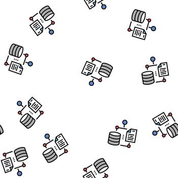 file digital processing seamless pattern vector