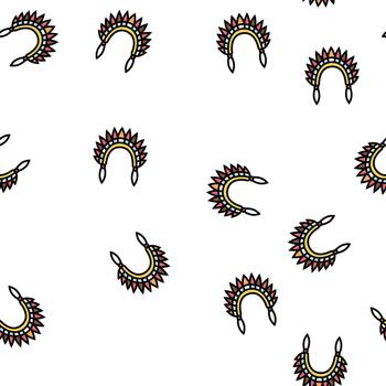 roach boho seamless pattern vector