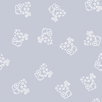 complement system line seamless pattern vector