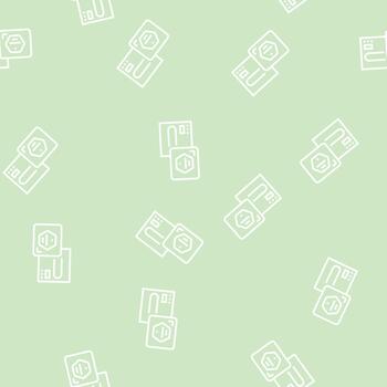 solid shampoo line seamless pattern vector