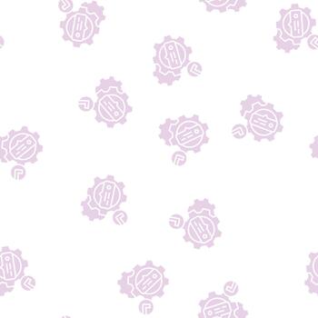 tutorial Procesando glifo sin costura modelo vector