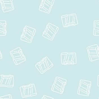 computer folder line seamless pattern vector