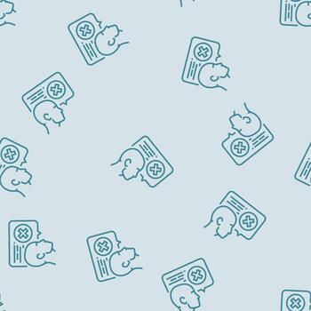 wrong answer line seamless pattern vector