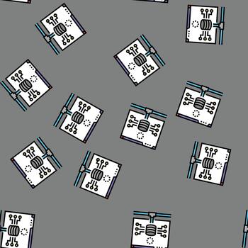 base de datos conectividad sin costura modelo vector