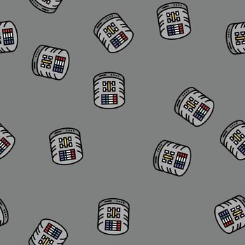sql query database seamless pattern vector