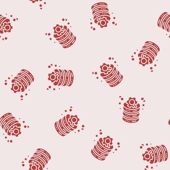 query optimization database glyph seamless pattern vector