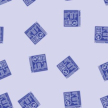 performance optimization software glyph seamless pattern vector