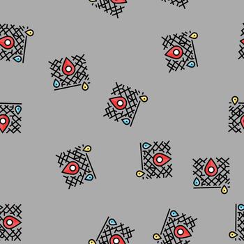 map pointer place seamless pattern vector