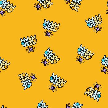 simulation quantum technology seamless pattern vector