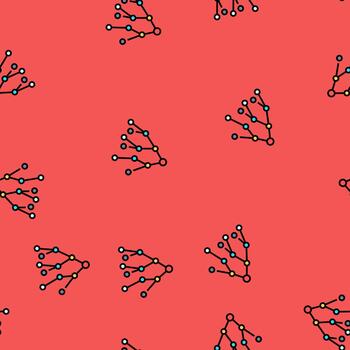 binary search algorithm seamless pattern vector