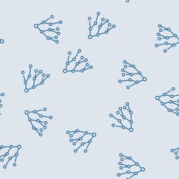 binary search algorithm line seamless pattern vector
