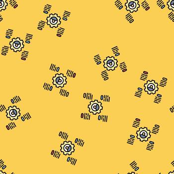 discovery technical sales engineer seamless pattern vector