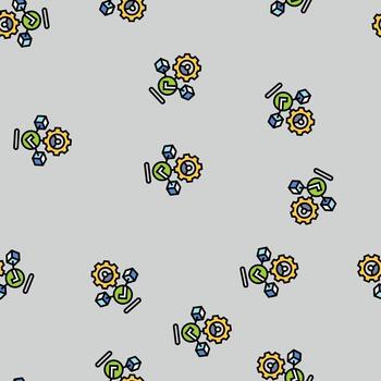 node validator decentralized application seamless pattern vector
