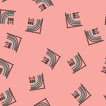 loss function chart machine learning seamless pattern vector