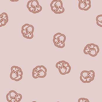 soft touch line seamless pattern vector