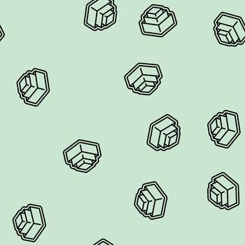apilable diseño línea sin costura modelo vector