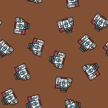 supplement stack steroids seamless pattern vector