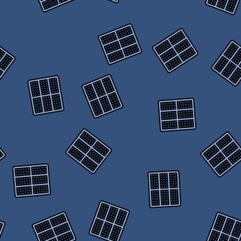 array solar panel seamless pattern vector